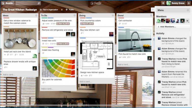 Trello è un tool molto valido per la gestione di progetti di ogni tipo