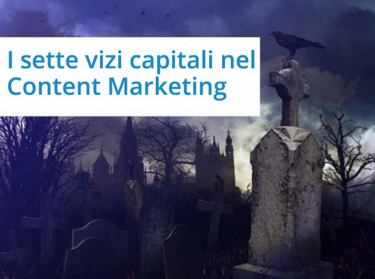 I sette vizi capitali nel Content Marketing Textbroker