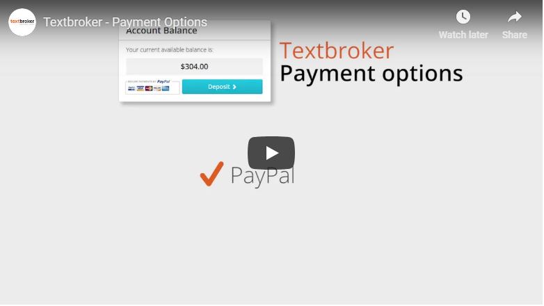 Opzioni di pagamento a Textbroker